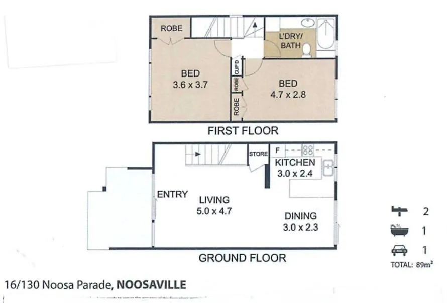 Noosa Sound Resort -Townhouse 16 Noosaville Apartment